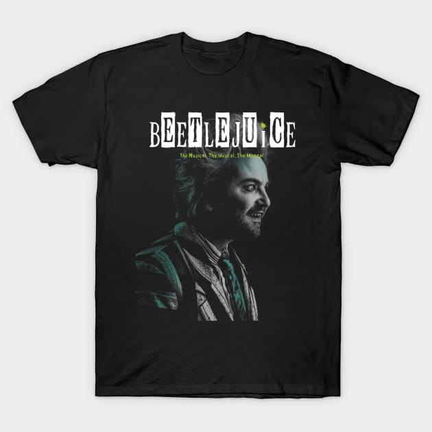 Beetlejuice T-Shirt by fmidgleystrand